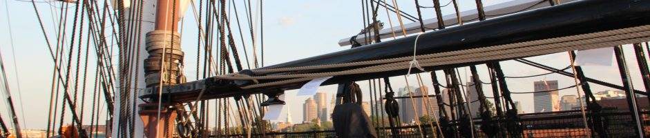 Rehearsal aboard Old Ironsides